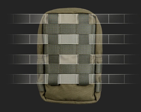 Kieszeń oraganizer Savotta Zipped GP Pouch 3x4 - olive