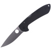 Nóż składany Spyderco Siren G-10 Black Plain (C247GP)