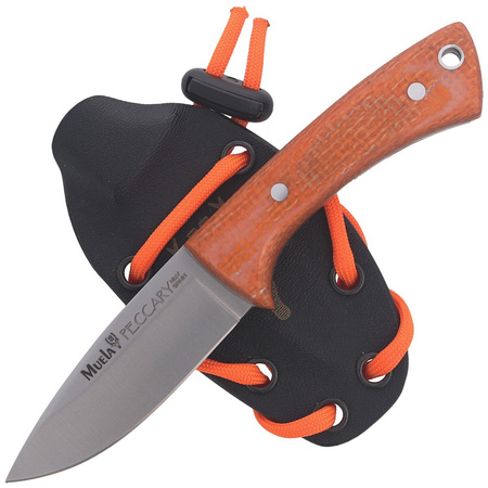 Nóż Muela Orange Micarta Neck Knife (PECCARY-8.O)