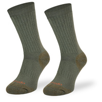 Comodo - Skarpety turystyczne Camel Wool STWC HIKER - green
