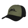 Helikon - Czapka Logo Cap - Czarny / Olive Green