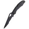 Nóż składany Spyderco Byrd Cara Cara 2 Stainless Black Blade Combination - BY03BKPS2