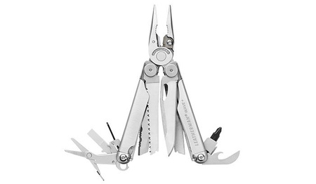 Multitool Leatherman Wave Plus (832524) stainless - 18 narzędzi