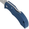 Nóż składany Spyderco Manbug Cobalt Blue FRN, Satin CPM SPY27 by Sal Glesser (MPCBL)