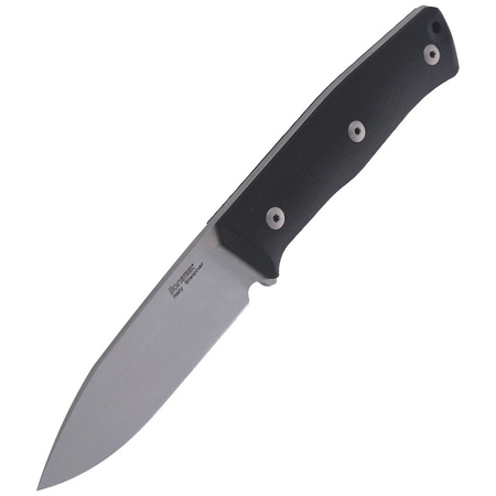 Nóż LionSteel Bushcraft G10 Black / Satin Blade (B35 GBK)