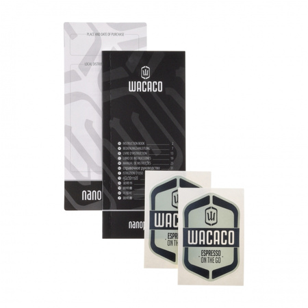 Wacaco - Podróżny ekspres Nanopresso Black z etui