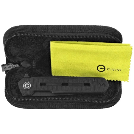 Nóż składany Civivi Navo Black G10, Black Stonewashed Nitro-V by Ostap Hel (C25015A-1)