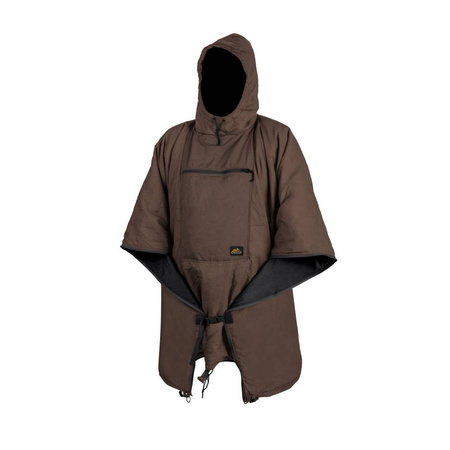 Helikon - Poncho Swagman Roll ocieplane - Earth Brown - PO-SMR-NL-0A