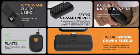 XTORM Powerbank Powershot 5.000 20W czarny XG2PS051