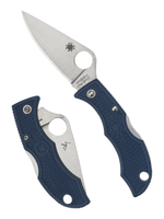 Nóż składany Spyderco Ladybug 3 Cobalt Blue FRN, Satin CPM SPY27 by Sal Glesser (LPCBL3)