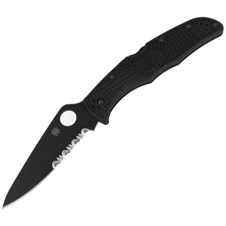 Nóż składany Spyderco Endura 4 FRN Black/Black Blade Combination (C10PSBBK)