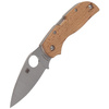 Nóż składany Spyderco Chaparral Bird Maple Plain (C152WDP)