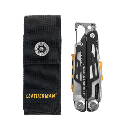 Multitool Leatherman Signal (832265) Stainless Black - 19 narzędzi