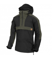 Kurtka Anorak Helikon Woodsman - Black / Taiga Green