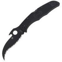 Nóż składany Spyderco Matriarch 2 FRN Emerson Opener Black Blade (C12SBBK2W)