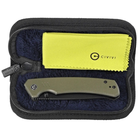 Nóż składany CIVIVI Merit OD Green G10, Black Stonewashed 14C28N (C24012-2)