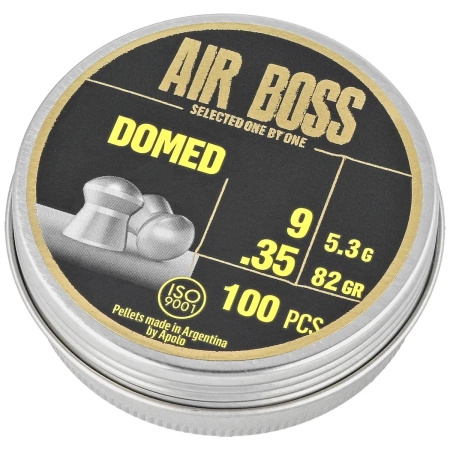 Apolo - Śrut Air Boss Domed 9 mm, 100 szt. 5.30g/82.0gr (30400)