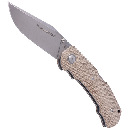 Nóż składany Viper Turn Essential Natural Canvas Micarta, Satin by Silvestrelli (V5988CN)