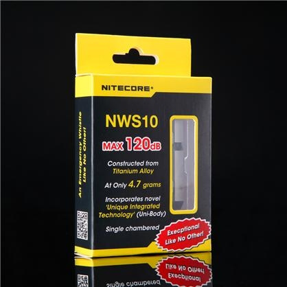 Gwizdek bezpieczeństwa Nitecore NWS10 120 dB
