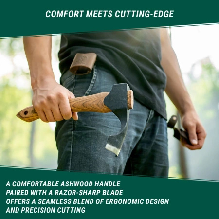 Ciosło rzeźbiarskie z pochwą i zawieszeniem - BeaverCraft AX2