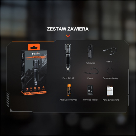 Latarka LED Fenix TK25R