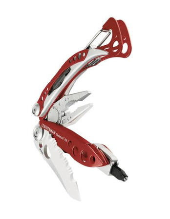 Multitool Leatherman Skeletool CX Red (832310) - 7 narzędzi