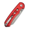 Nóż składany Civivi Pragma Prime Red Aluminium, Stonewashed 14C28N (C24067-2)