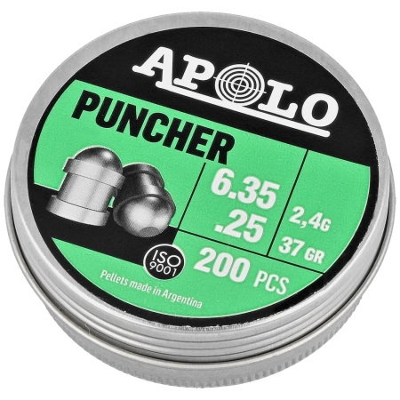 Apolo - Śrut Puncher 6.35 mm, 200 szt. 2.40g/37.0gr (19972)