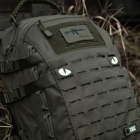 M-Tac - Naszywka Tigers Eyes Laser Cut (para) - Olive