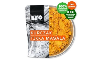 Lyo Food Expedition - Racja żywnościowa liofilizowana - Kurczak Tikka Masala 500g