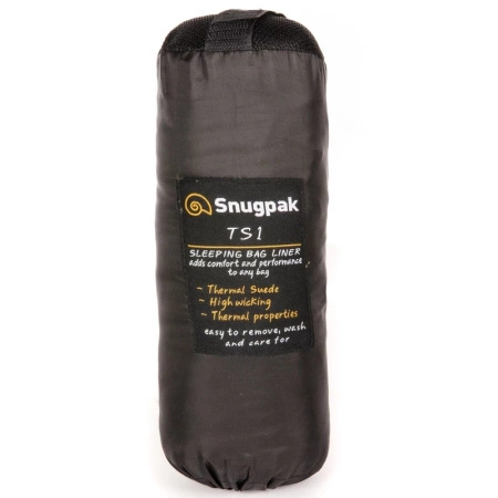 Wkładka do śpiwora - ocieplająca - Snugpak TS1 Liner - Czarna