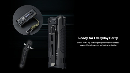 LATARKA NITECORE EDC37 8000 Lumenów