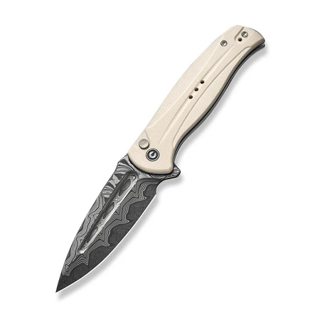 Nóż składany Civivi Incindie Ivory G10, Damascus (C23053-DS1)