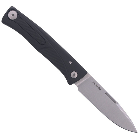 Nóż składany LionSteel Thrill Aluminium Black / Satin Blade (TL A BS)