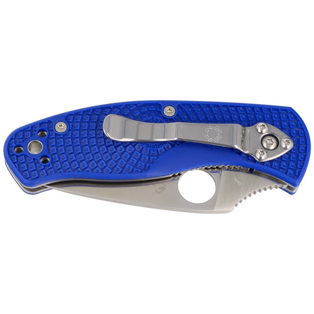 Nóż składany Spyderco Persistence Blue FRN, Satin CPM S35VN (C136PBL)