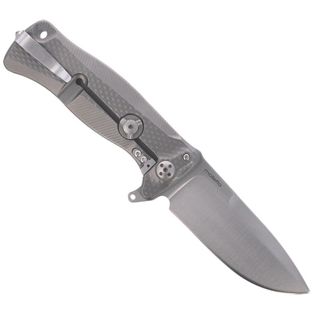 Nóż składany LionSteel SR11 Titanium Grey / Satin Blade (SR11 G)