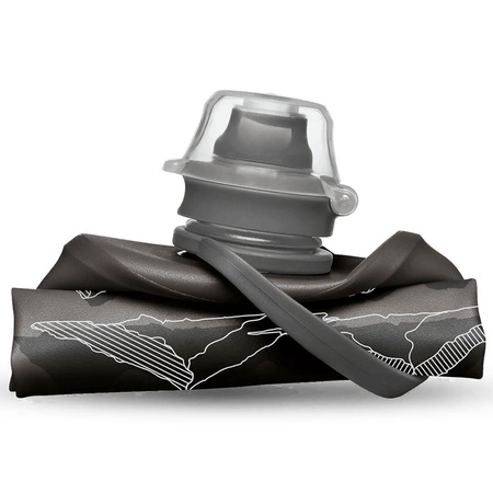 Butelka składana Hydrapak Stow Mountain - 350 ml - Mammoth Grey