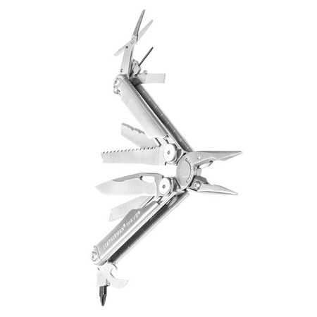 Multitool Leatherman Wave Plus (832524) stainless - 18 narzędzi