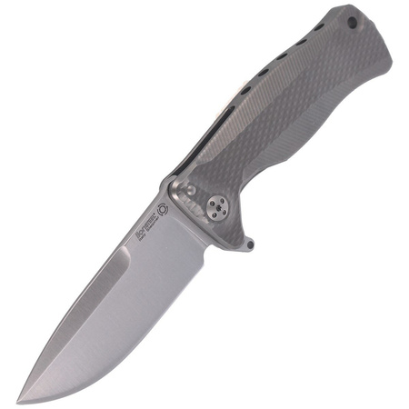 Nóż składany LionSteel SR11 Titanium Grey / Satin Blade (SR11 G)