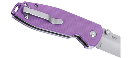 Nóż składany CRKT 2495 P - SQUID XM BUTTON LOCK Violet
