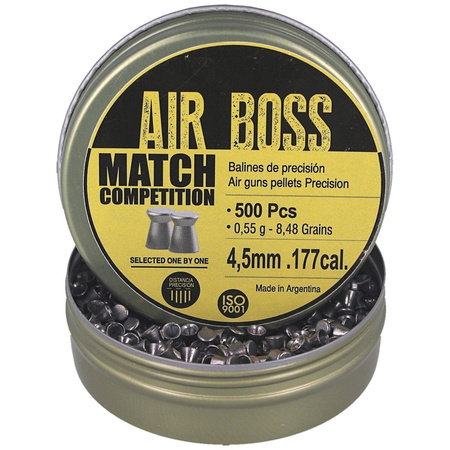 Apolo - Śrut Air Boss Match Competition 4.5 mm, 500 szt. 0.55g/8.48gr (30300)