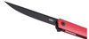 Nóż składany CRKT 7097RK CEO FLIPPER RED/BLACK BLADE