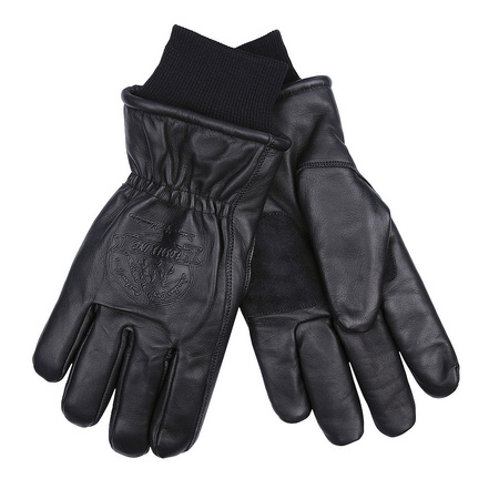 Rękawice skórzane - Fostex Outdoor Gloves - czarne