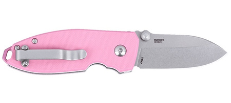 Nóż składany CRKT 2474 P - SQUID BUTTON LOCK ROSE