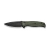 Nóż składany Civivi Incindie OD Green G10, Black Stonewashed (C23053-2)