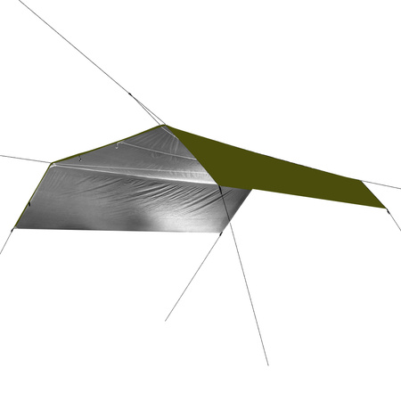 TigerWood - Tarp Termo 4,5x4,5 - oliwkowy