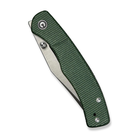Nóż składany Civivi Clingman Green Canvas Micarta, Black Stonewashed Nitro-V by Taylor Martin Best Damn EDC (C23065-4)
