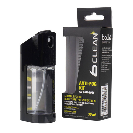 Zestaw Bolle Anti-Fog B-Clean B200 ze ściereczką 30 ml - PACF030