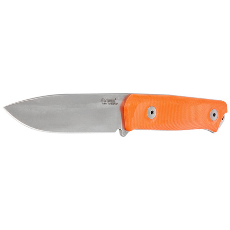 Nóż LionSteel Bushcraft Orange G10, Stone Washed Sleipner by Molletta (B41 GOR)