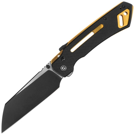 Nóż składany Civivi Buster FG Black Coarse G10, Black Stonewashed/Satin Nitro-V by Snecx Tan (C24052-1)